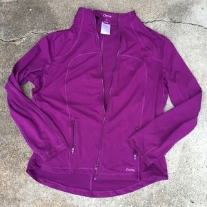 Curves Workout Style Zip Up 4 Pockets